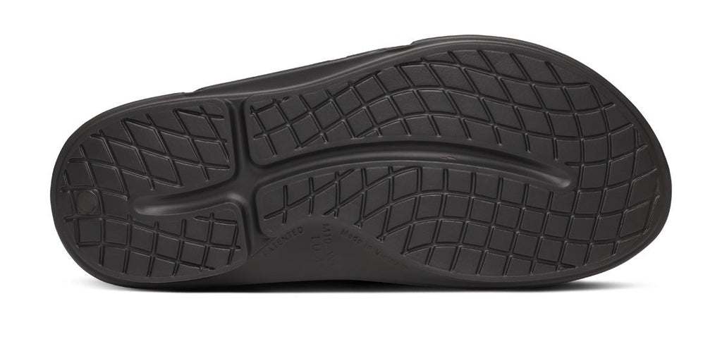 BAUER/OOFOS Women's OOahh Sport Flex Sandal – Black