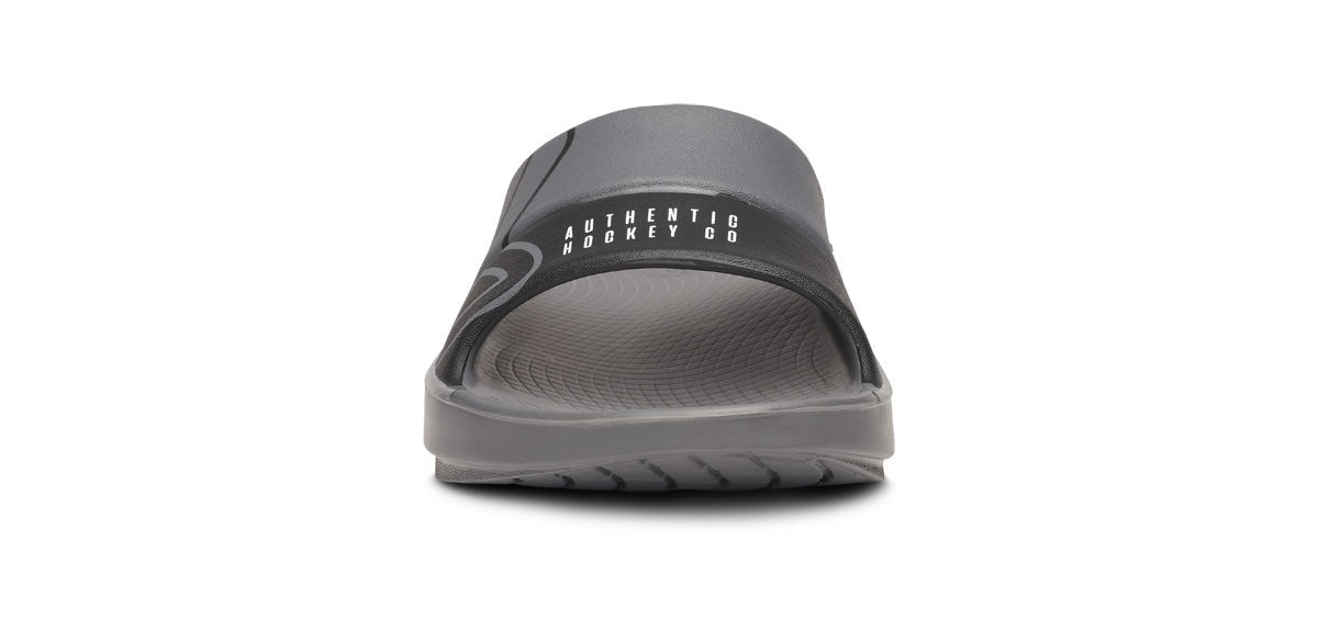 BAUER/OOFOS Women's OOahh Sport Slide Sandal – Slate
