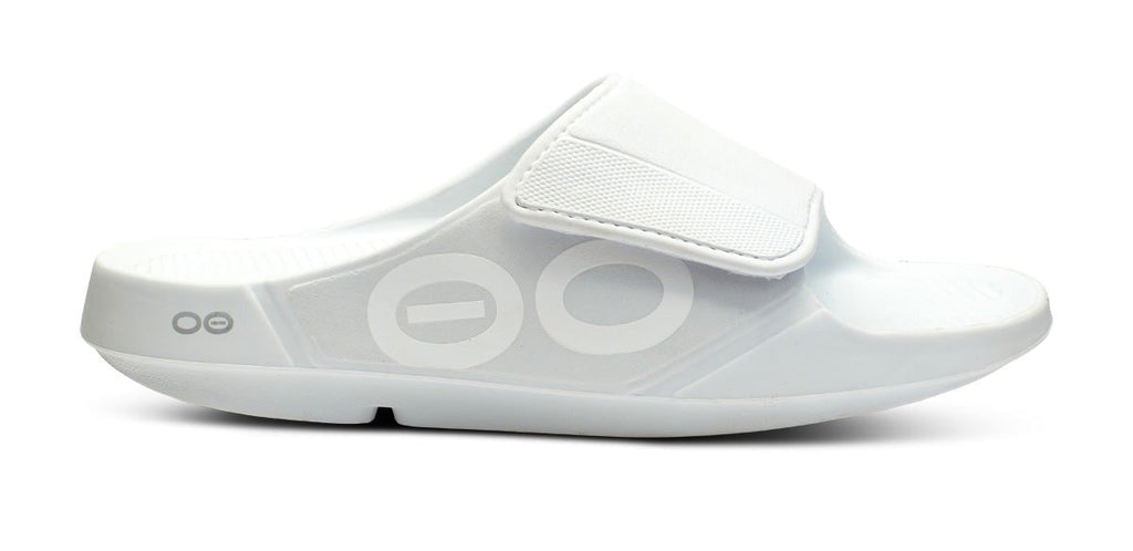 Men's OOahh Sport Flex Sandal - White