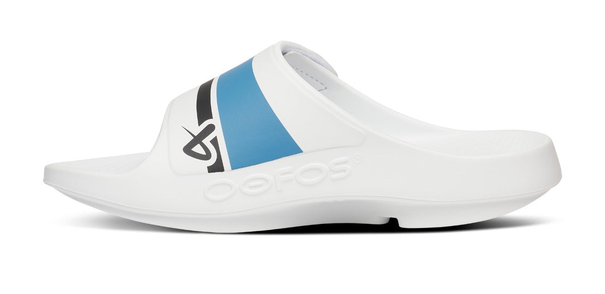 BAUER/OOFOS Women's OOahh Sport Flex Sandal – White