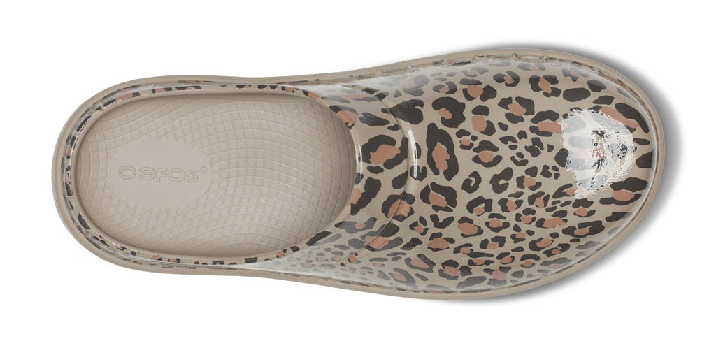 Women's OOcloog Limited Edition Clog - Nomad Leopard
