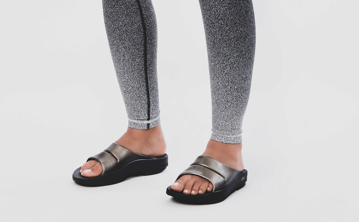 Women's OOahh Luxe Slide Sandal - Latte