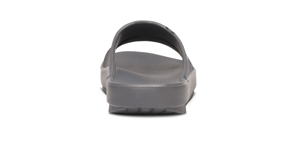 BAUER/OOFOS Women's OOahh Sport Slide Sandal – Slate